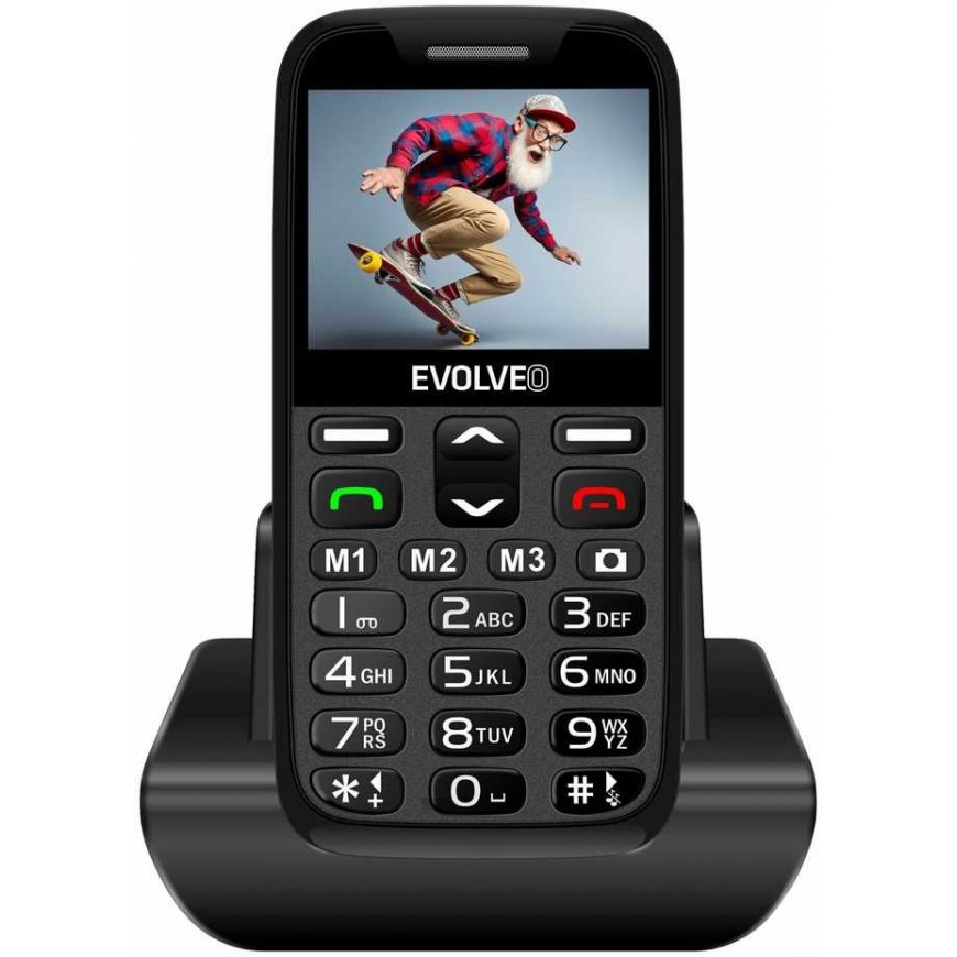 EVOLVEO EasyPhone XR black – 3