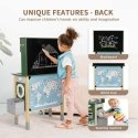 Woopie Wooden Double-Sided Children's Kitchen with Sounds, Lighting White Woopie Wooden Double-Sided Children's Kitchen with Sounds, Lighting White