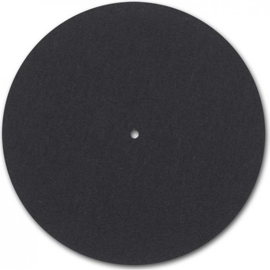 Felt mat Pro-Ject Standard for turntable - black (diameter 295 mm)