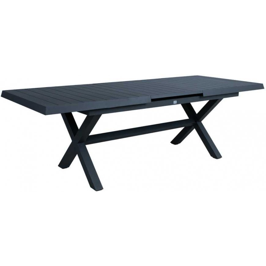 Dark Stalas COLUMBUS 183/243x100xH76, tummanharmaa – 3
