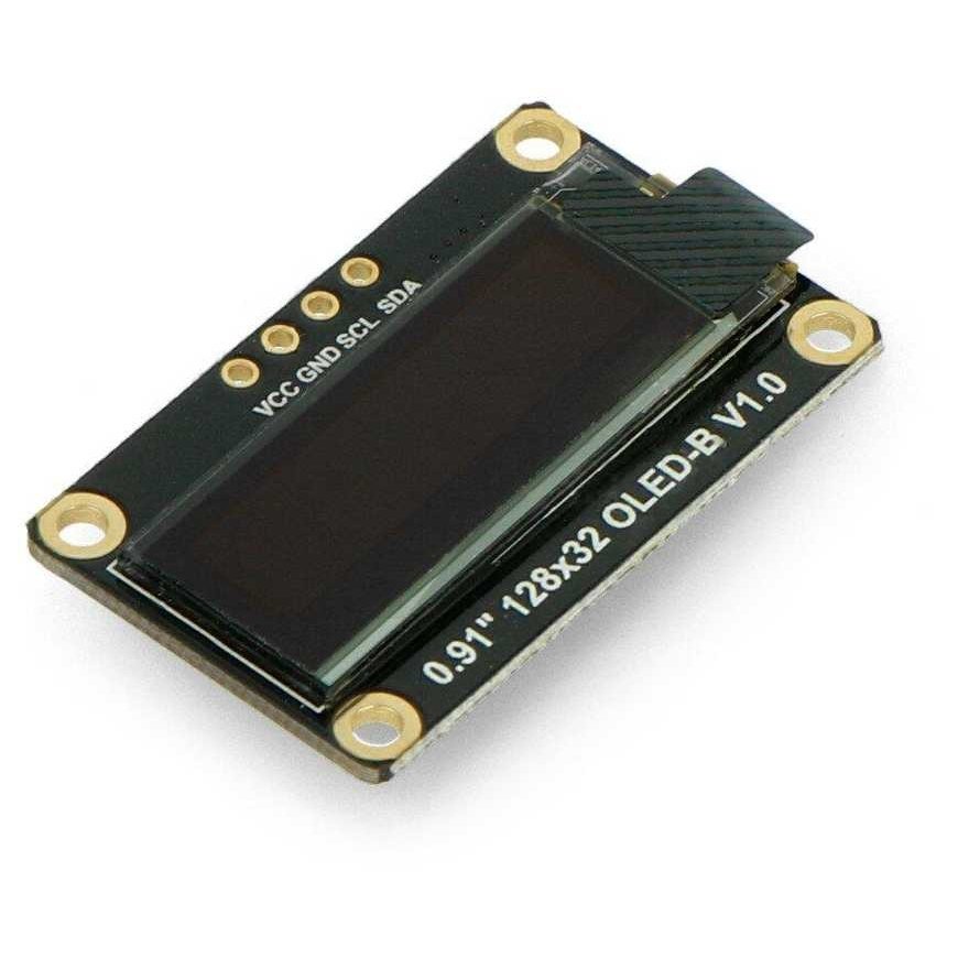 Dfrobot Vienspalvis OLED grafiskais ekrāns 0