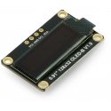 Vienspalvis OLED grafinis ekranas 0.91" 128 x 32 px I2C, DFRobot DFR0648 Vienspalvis OLED grafinis ekranas 0.91" 128 x 32 px I2C, DFRobot DFR0648