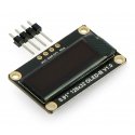 Vienspalvis OLED grafiskais ekrāns 0.91" 128 x 32 px I2C, DFRobot DFR0648 Vienspalvis OLED grafiskais ekrāns 0.91" 128 x 32 px I2C, DFRobot DFR0648
