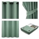Naktinė užuolaida su žiedais AmeliaHome BLACKOUT 140X245 cm, 1 vnt., spalva: mėtų Naktinė užuolaida su žiedais AmeliaHome BLACKOUT 140X245 cm, 1 vnt., spalva: mėtų