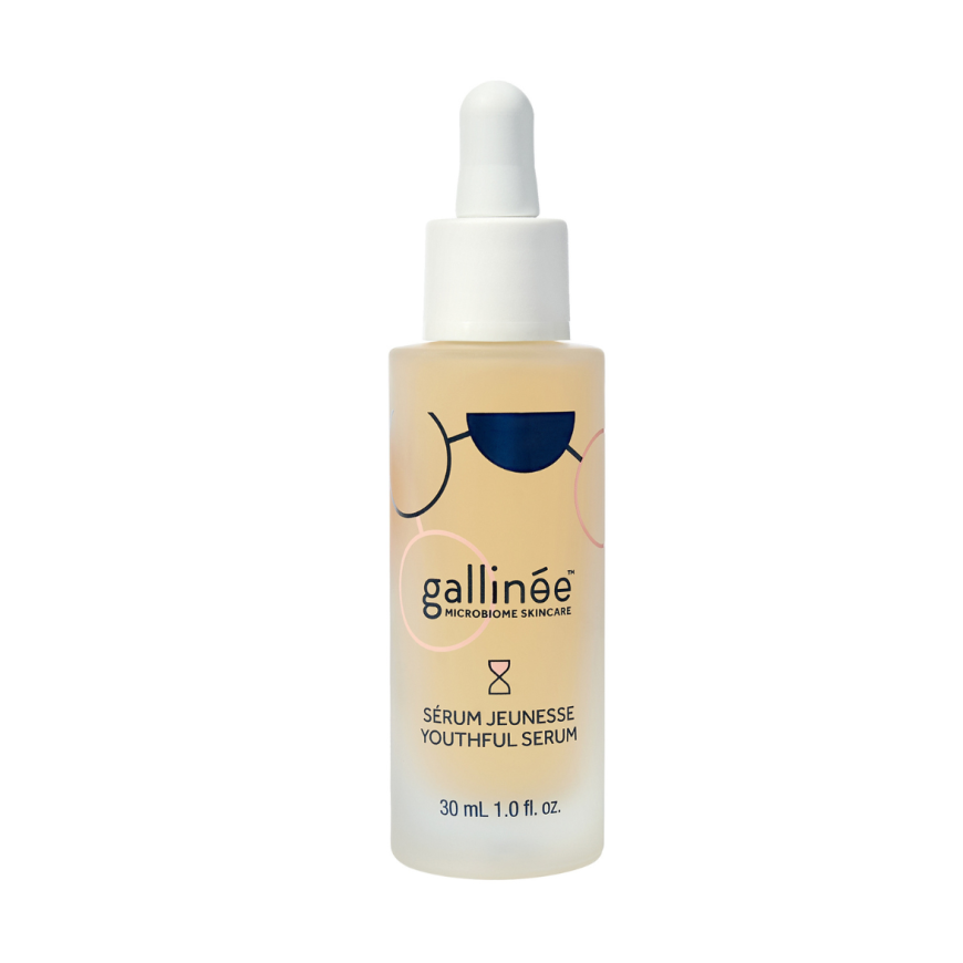 Gallinee, Microbiome Skincare, Prebiotics & Probiotics & Postbiotics, Anti-Ageing, Serum, For Face, 30 ml