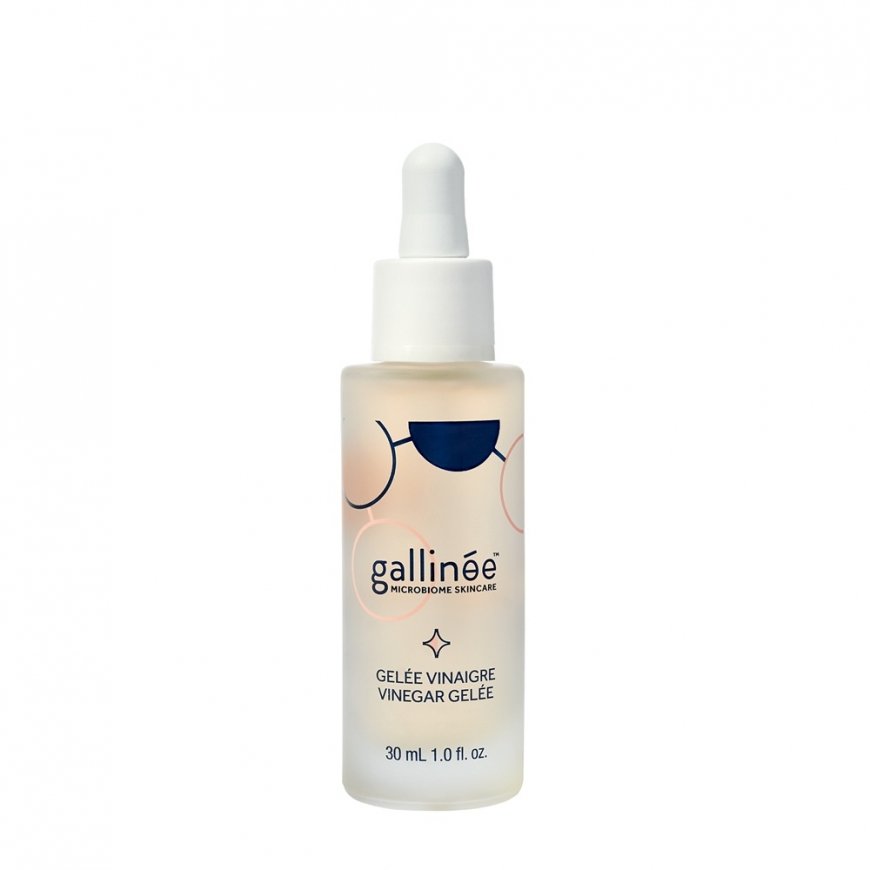 Gallinee, Mikrobiomo odos priežiūra, Prebiotikai ir probiotikai ir postbiotikai, Anti-senėjimas, Serumas, Veidui, 30 ml – 2