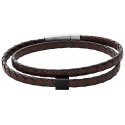 Skagen dvigubas odinis vyrų apyrankė Hulsten SKJM0185998 Skagen dvigubas odinis vyrų apyrankė Hulsten SKJM0185998