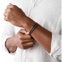 Skagen dvigubas odinis vyrų apyrankė Hulsten SKJM0185998 Skagen dvigubas odinis vyrų apyrankė Hulsten SKJM0185998