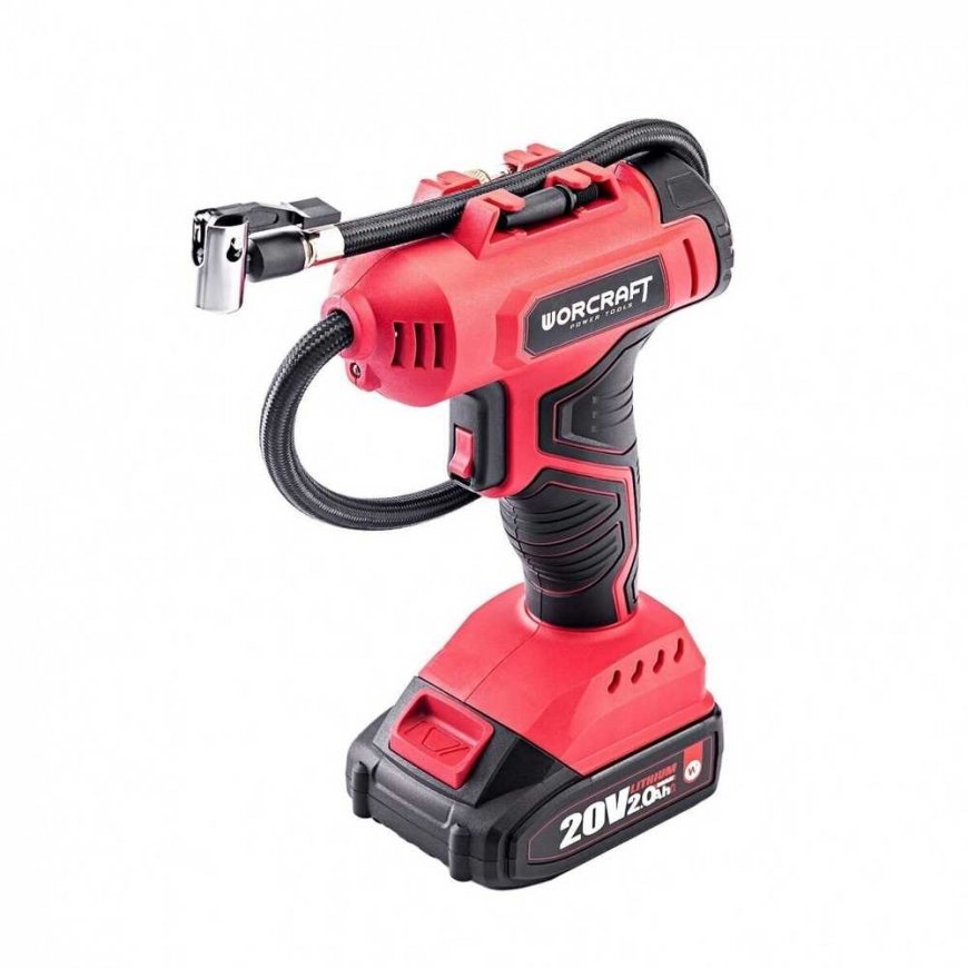 Worcraft CAC-S20LiG battery compressor with battery and charger – 3