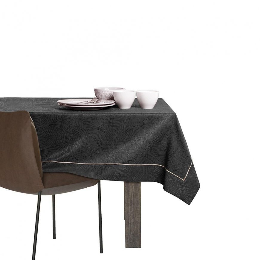 AmeliaHome TCLOTH / AH / GAIA / BRD / PPG / DARKGREY / 140x280 – 5