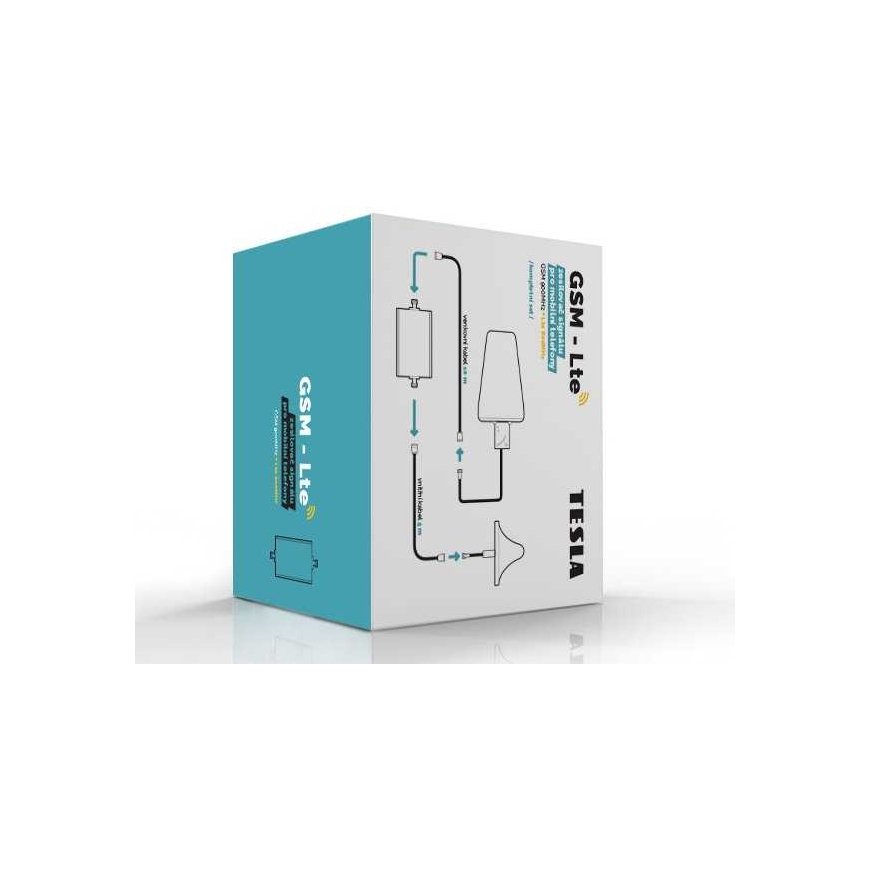 TESLA GSM-LTE, GSM signal amplifier/repeater (900/1800 MHz), set – 4