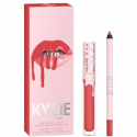 Kylie Cosmetics matte liquid lipsticks + lip liner set - makeup set Kylie Cosmetics matte liquid lipsticks + lip liner set - makeup set