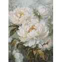 Luca S Kryželiu embroidery kit Spring Light Peonies 29x40cm SB715 Luca S Kryželiu embroidery kit Spring Light Peonies 29x40cm SB715