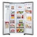 LG GSLC41PYPE side-by-side refrigerator Freestanding 641 L E Silver LG GSLC41PYPE side-by-side refrigerator Freestanding 641 L E Silver