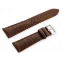 Pacific W06 leather watch strap - dark brown - 24mm Pacific W06 leather watch strap - dark brown - 24mm
