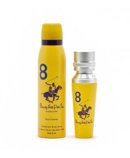 Beverly Hills Polo Club Naisille nro 8 50ml + deodoranttisuihke 175ml