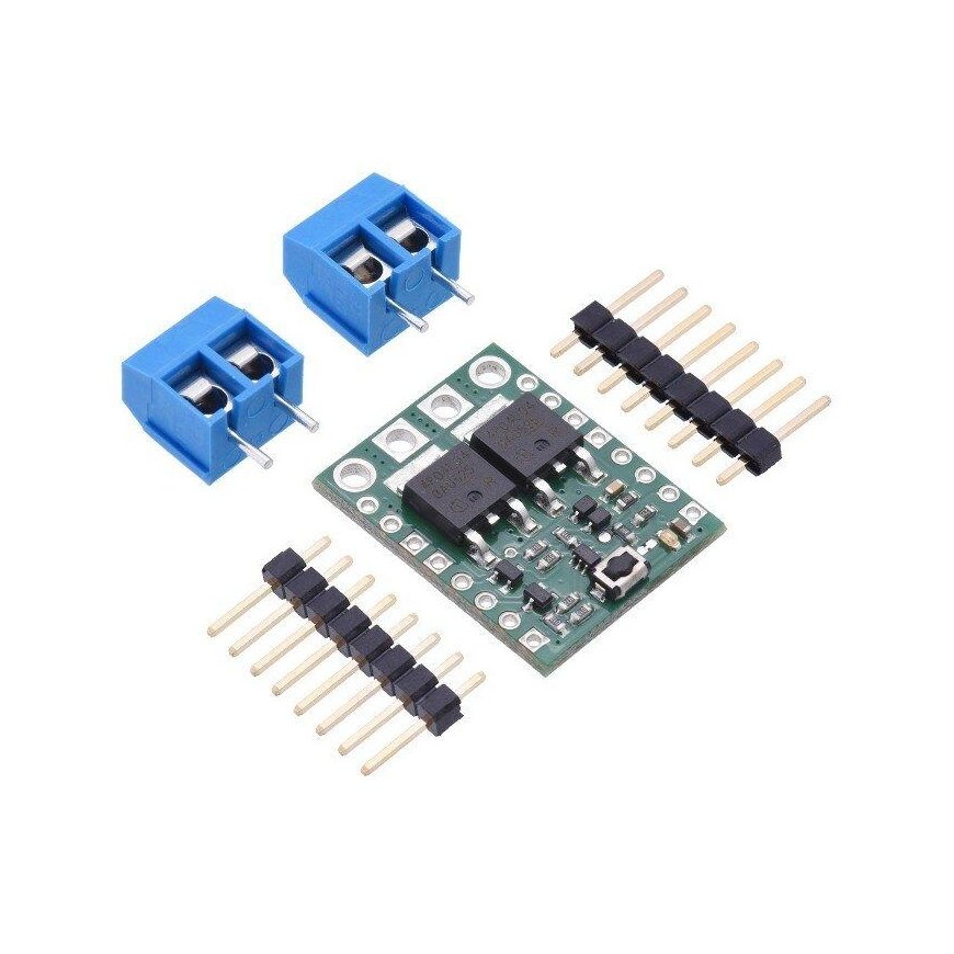 Large MOSFET switch HP 4.5-40V/16A, with reverse current protection, Pololu 2813 – 4