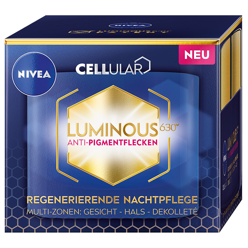 Nivea Cellular Luminous 630 Anti- (Naktinis kreminis), 50 ml – 5