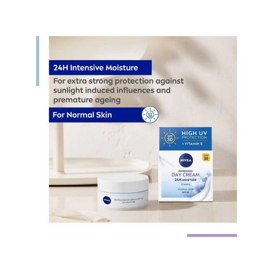 Nivea Essential Refreshing Day Kremi SPF 30 kosteuttava päivävoide, 50 ml – 2