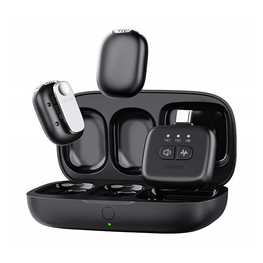 Ulanzi A30 mini wireless clip-on microphone system - USB