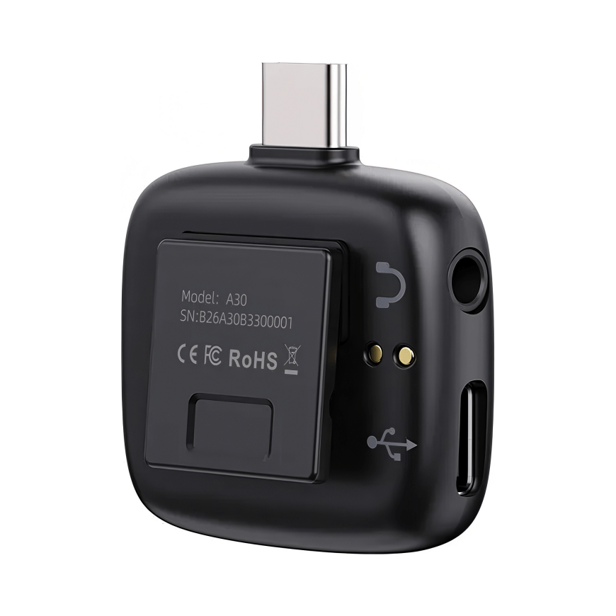 Ulanzi A30 mini wireless clip-on microphone system - USB – 2