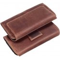 OEM ROYAL Crazy Horse universal horizontal leather belt holster size M for Apple iPhone 12 Mini / 13 Mini / Samsung Galaxy A40 / OEM ROYAL Crazy Horse universal horizontal leather belt holster size M for Apple iPhone 12 Mini / 13 Mini / Samsung Galaxy A40 /
