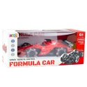 Lean Toys Punainen kauko-ohjattava kilpa-auto savuefektillä Lean Toys Punainen kauko-ohjattava kilpa-auto savuefektillä