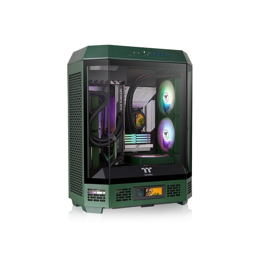 Thermaltake Tower 600 Midi Tower Roheline
