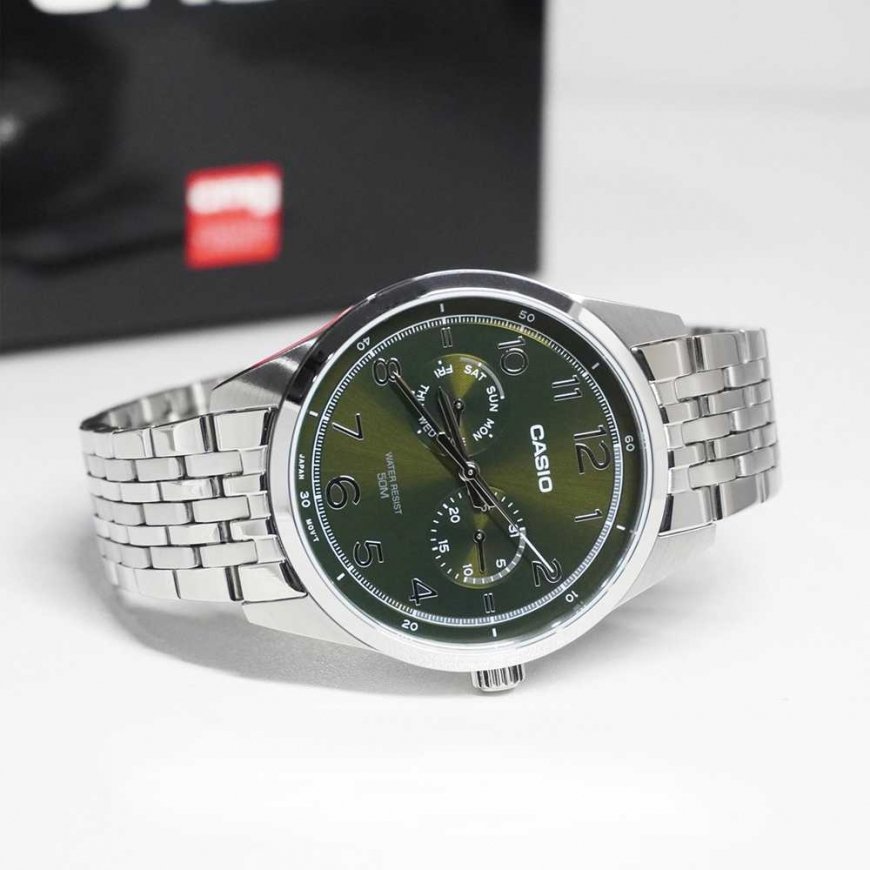 CASIO MTP-E340D-3A MEN'S WATCH (zd264c) + BOX – 3