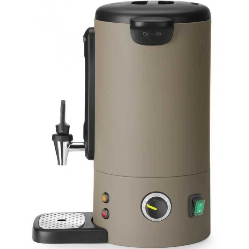 Hendi Karšto vyno vandens boileris su čiaupu ir lašų surinkimo padėklu, 9 l, 950 W - pilkšvai rudas – 4