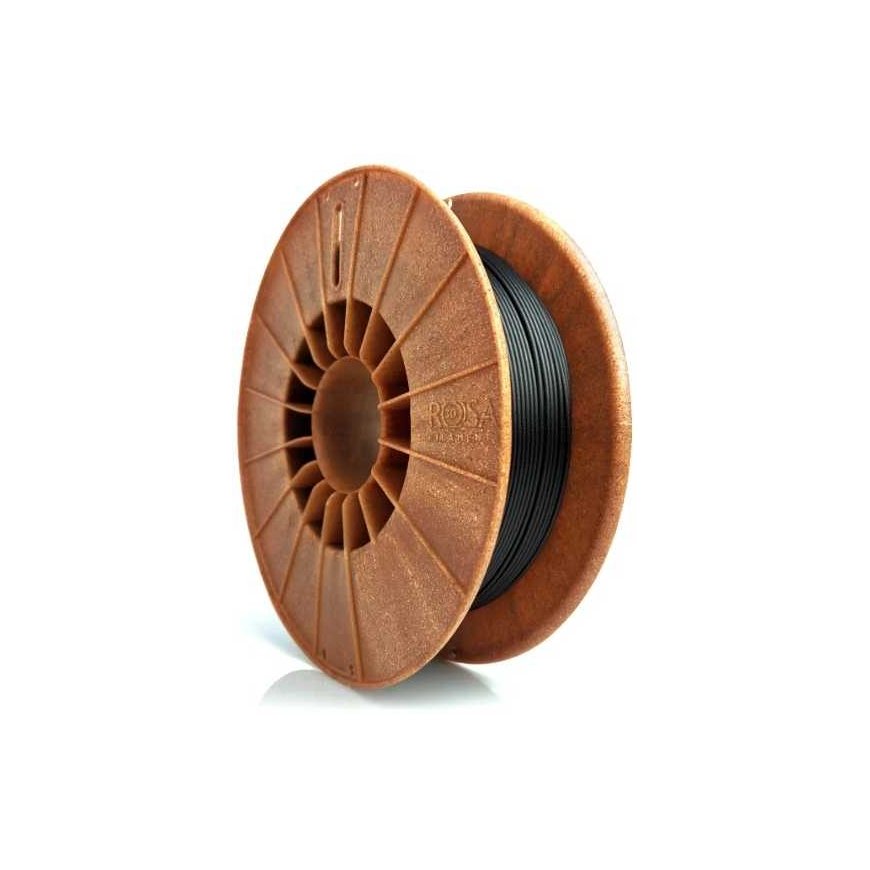 Plastikas Rosa3D PETG CarbonLook - 1,75 mm - 0,5 kg - Anglies Juodas – 3