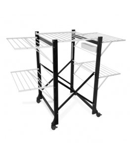 Kuivati Arredamenti Italia ARREDAMENTI ALIANTE Kuivati pesu - 132 x 105 cm, Must