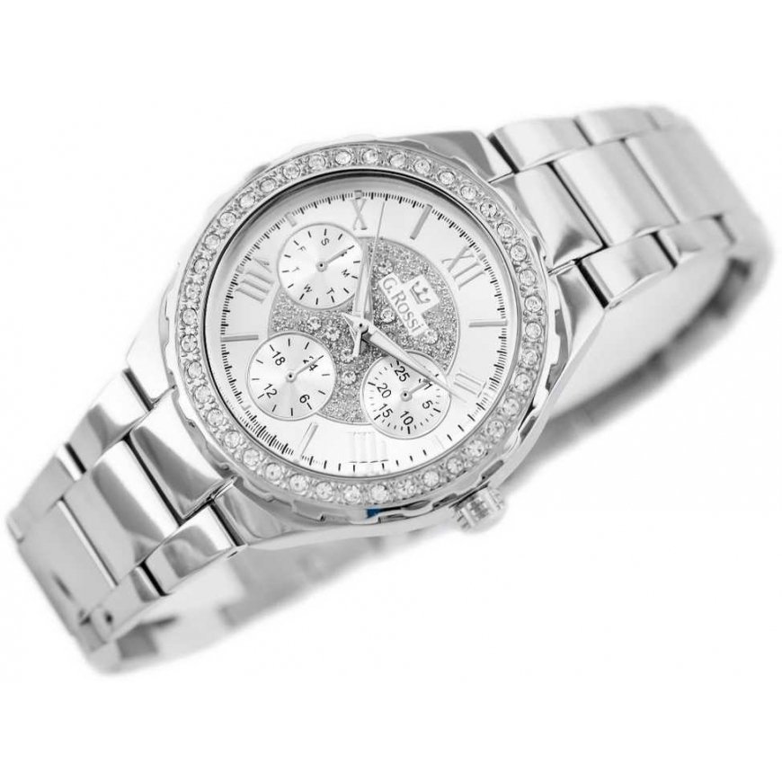 G. ROSSI WATCH - ALORE (zg646a) silver + BOX – 3