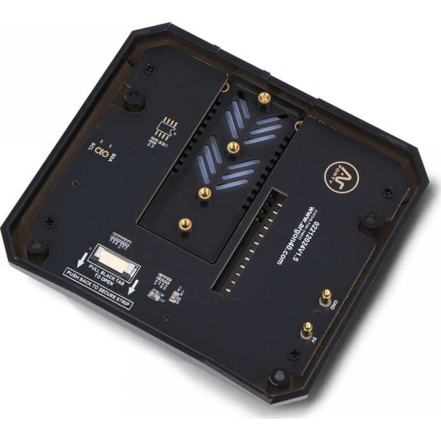 Argon40 Argon One V3 M.2 NVMe PCIe laiendusplaat – mõeldud Raspberry Pi 5-le – 5