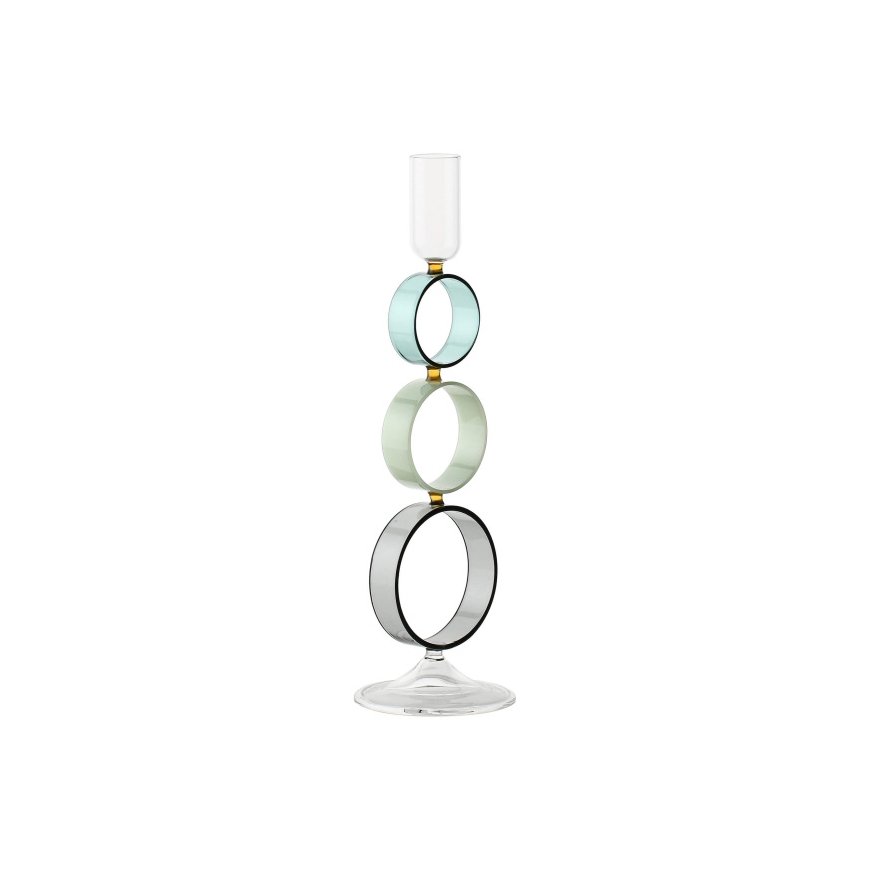 Home Styling Collection Candle Holder RITUALI DOMESTICI CERCHIADO 8 x 28 cm