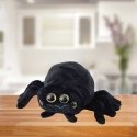 Lean Toys plush talisman cute insect spider Black 30cm Lean Toys plush talisman cute insect spider Black 30cm