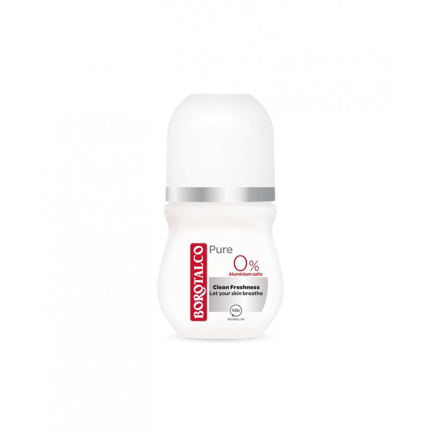 Borotalco Pure Clean Унисекс Шариковый дезодорант 50 ml 1 шт