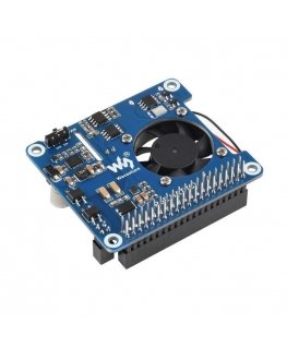 Power over Ethernet HAT (C), PoE и 802.3af/at питание для Raspberry Pi 3B+/4B, Waveshare 1944