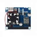 Power over Ethernet HAT (C), PoE and 802.3af/at power extension for Raspberry Pi 3B+/4B, Waveshare 1944