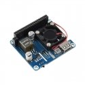 Power over Ethernet HAT (C), PoE and 802.3af/at power extension for Raspberry Pi 3B+/4B, Waveshare 1944