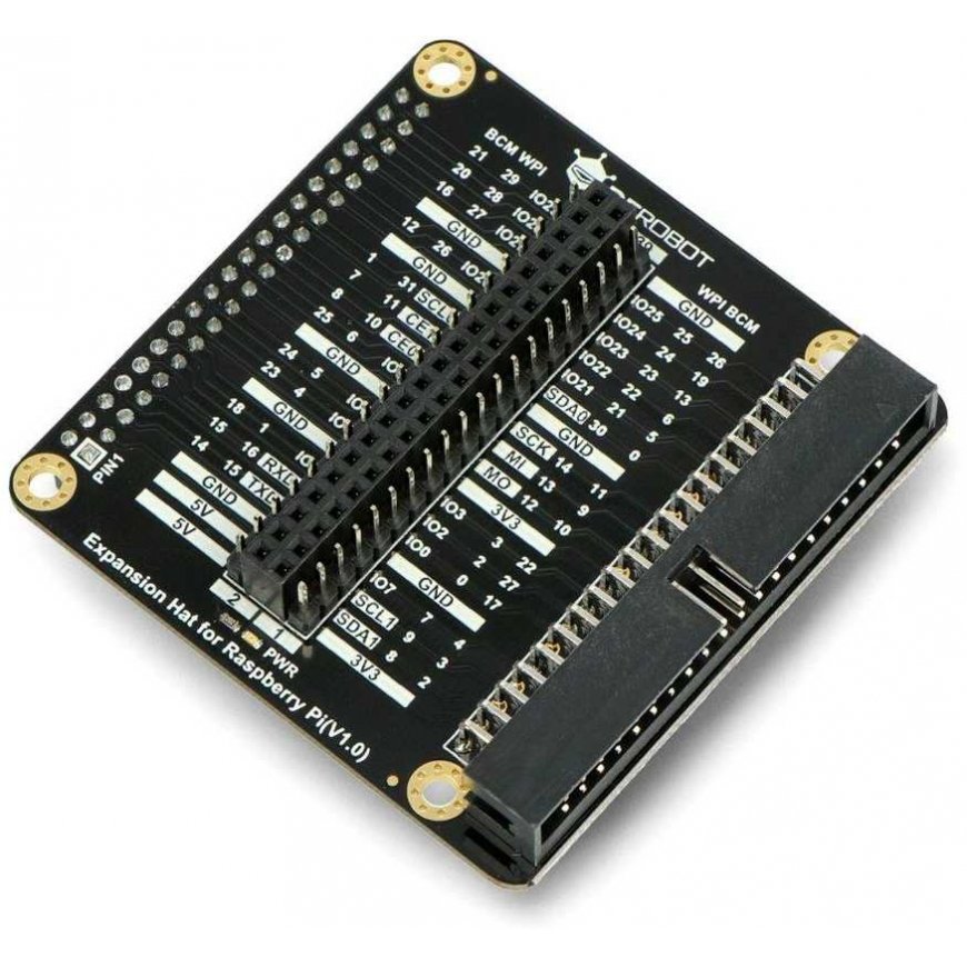 Dfrobot I/O kaiščio plėtiklis - Raspberry Pi 3/4/400 išplėtimo dangtelis