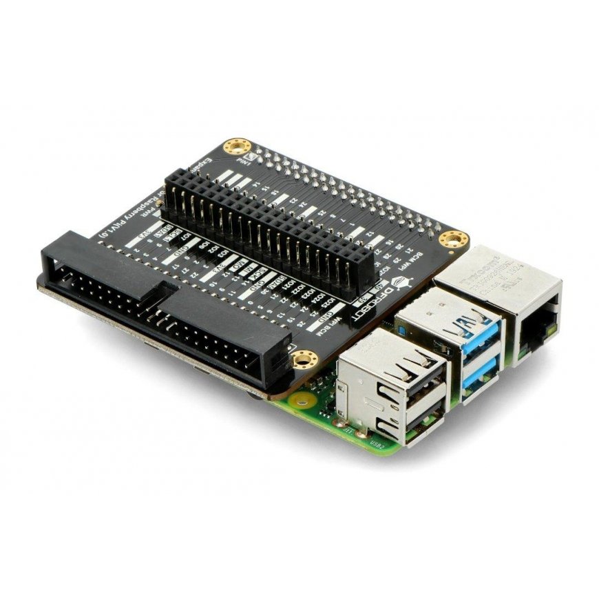 Dfrobot I/O -liittimen laajennus - Raspberry Pi 3/4/400 laajennuslevy – 5