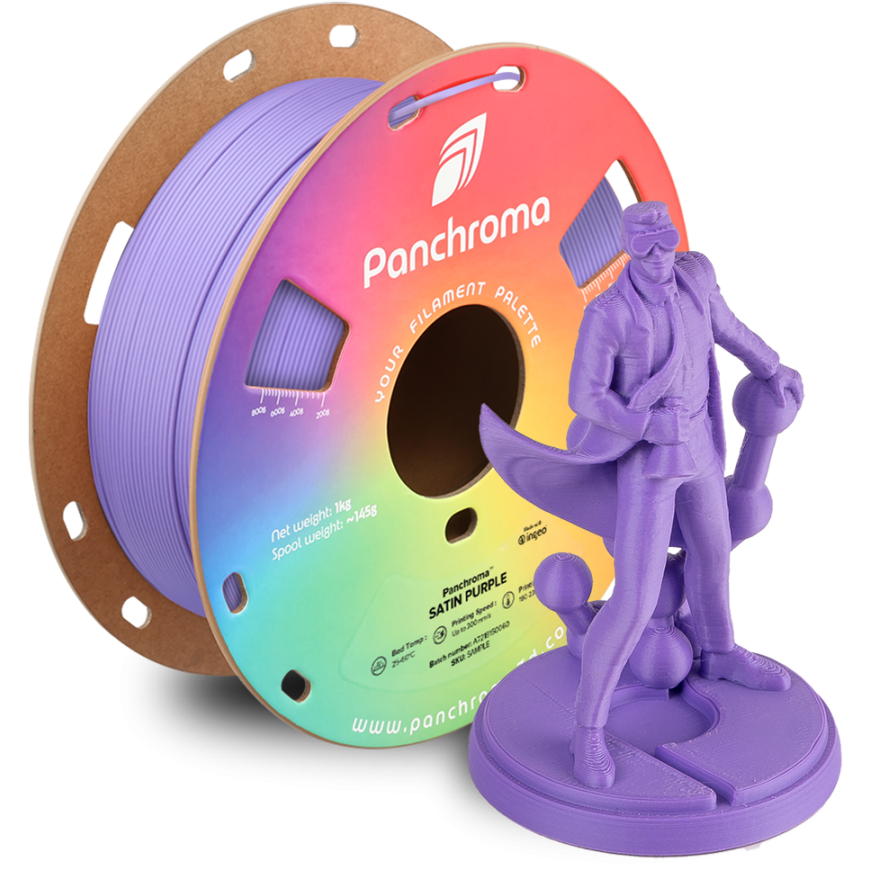 Polymaker Panchroma™ PLA Satin 1.75 mm 1kg - Satin Violet
