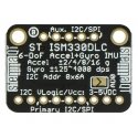 ISM330DHCX 6DoF IMU, 3 ašu akselerometrs un giroskops, Adafruit 4502 ISM330DHCX 6DoF IMU, 3 ašu akselerometrs un giroskops, Adafruit 4502