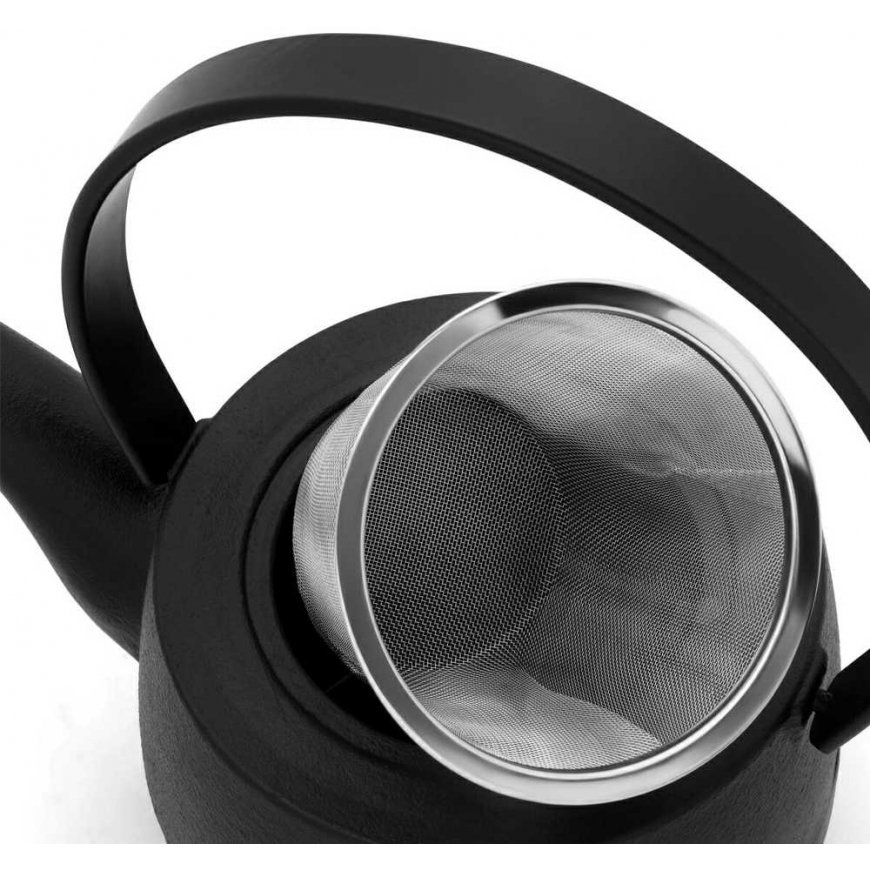 Kobe ketaus arbatinukas 1,2L - juodas / Bredemeijer – 3