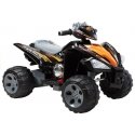Lean Cars Elektrinis keturratis vaikams Quad, juodas Lean Cars Elektrinis keturratis vaikams Quad, juodas