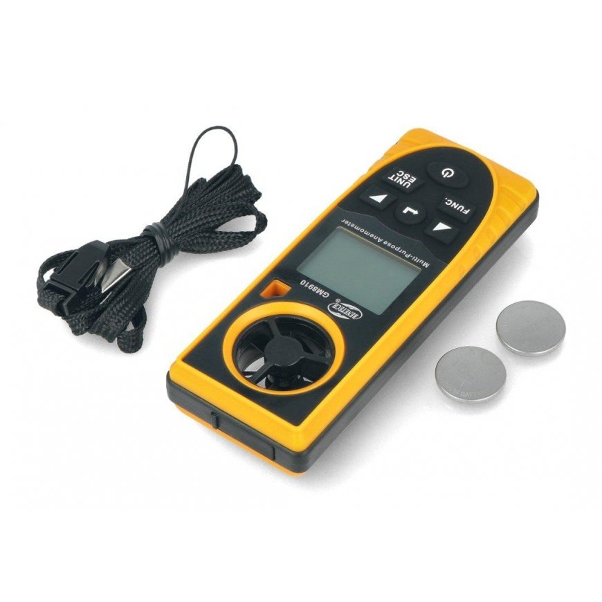 Multifunctional anemometer / anemometer Benetech GM8910 - 6 hand rotor – 4
