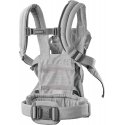 BabyBjörn Harmony Woven Mélange Carrier, Light grey BabyBjörn Harmony Woven Mélange Carrier, Light grey