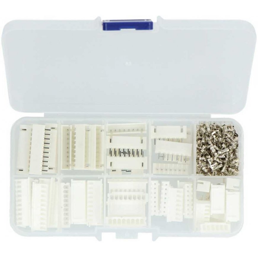JST XH2.54 6/7/8/9/10 kontaktide (mees+naine) ja pistikupesade korpuse komplekt - 260 tk, - justPi – 4