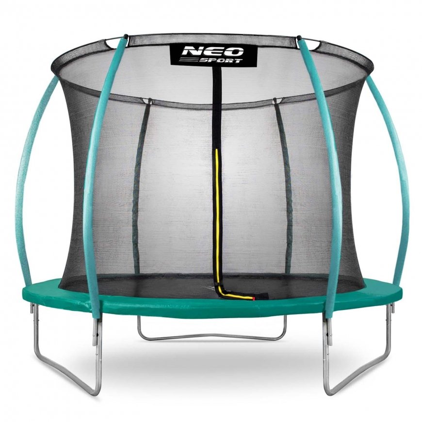 Profilēts dārza batuts 8 pēdas / 252 cm ar iekšējo Neo-Sport tīklu – 3